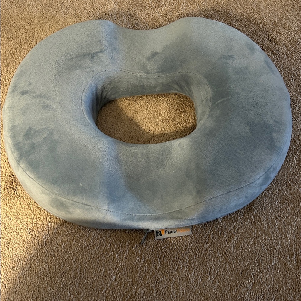 PillowPalace Gray support donut Pillow